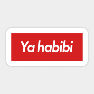 Ya habibi Sticker